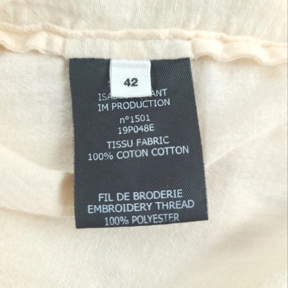 Isabel Marant Embroidered BoxyTop - Picture 3 of 10